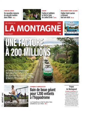 Cover of La Montagne (Vichy)