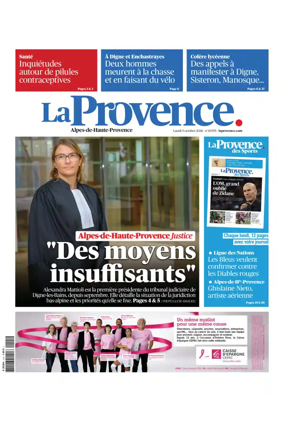 Cover of La Provence Alpes-de-Haute-Provence