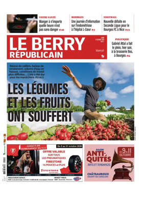 Cover of Le Berry Republicain