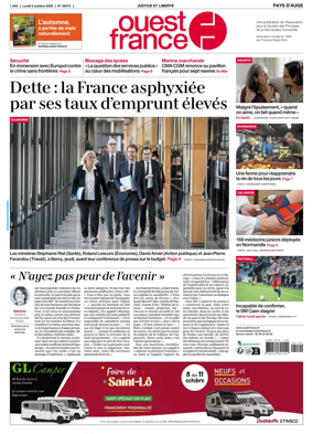 Cover of Ouest France (Pays d'Auge)