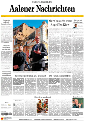 Cover of Aalener Nachrichten