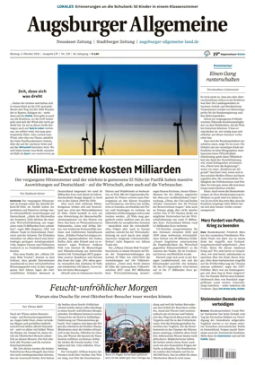 Cover of Augsburger Allgemeine (Land West)