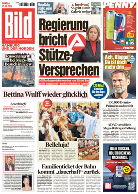 Cover of BILD Hamburg