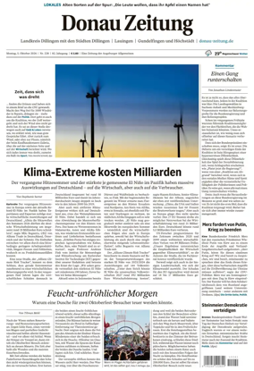 Cover of Donau Zeitung