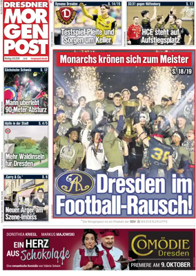 Cover of Dresdner Morgenpost