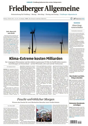 Cover of Friedberger Allgemeine