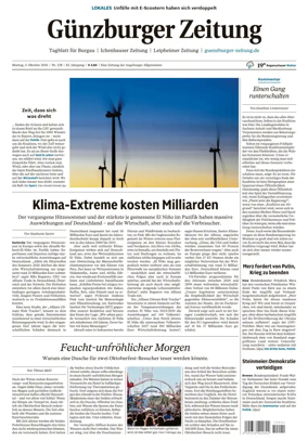 Cover of Guenzburger Zeitung