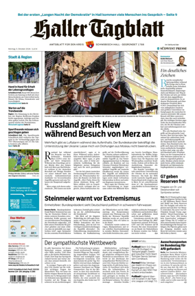 Cover of Haller Tagblatt