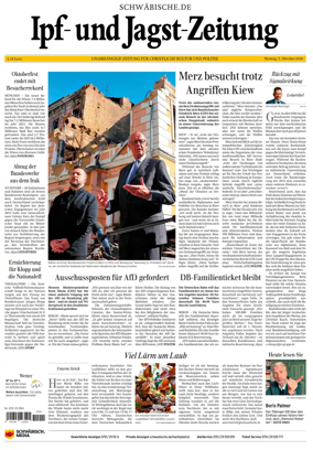 Cover of Ipf- und Jagst-Zeitung