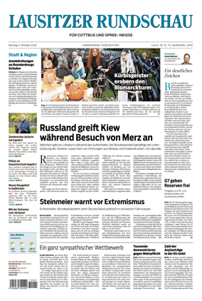 Cover of Lausitzer Rundschau