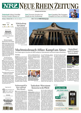 Cover of Neue Rhein Zeitung (Emmerich and Kleve)