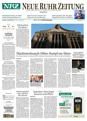 Cover of Neue Rhein Zeitung (Essen)