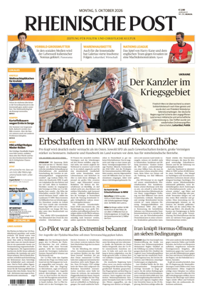 Cover of Rheinische Post Krefeld Kempen