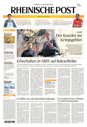 Cover of Rheinische Post Viersen