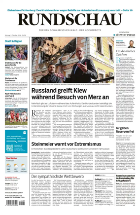 Cover of Rundschau fur den Schwabischen Wald – Der Kocherbote