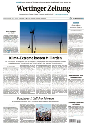 Cover of Wertinger Zeitung