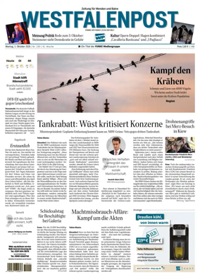 Cover of Westfalenpost (Balve)