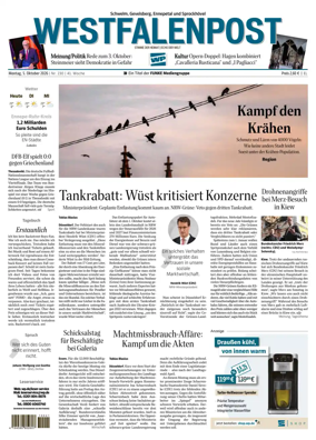 Cover of Westfalenpost (Ennepetal)