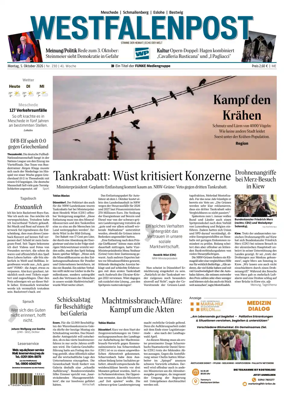 Cover of Westfalenpost (Meschede)