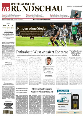Cover of Westfalische Rundschau (Dortmund-Sud II)