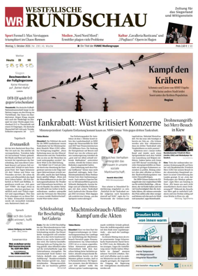 Cover of Westfalische Rundschau (Siegen)