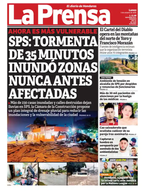 Cover of Diario La Prensa
