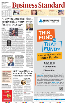 Cover of Business Standard