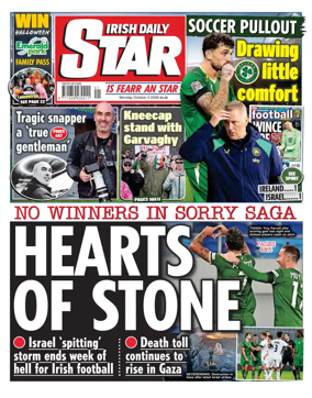 Cover of Irish Daily Star
