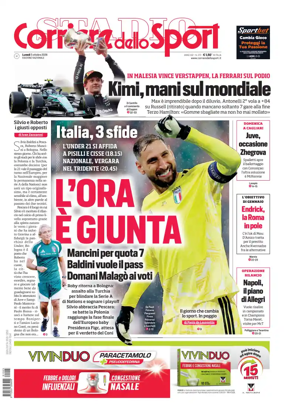 Cover of Corriere dello Sport (Nazionale)