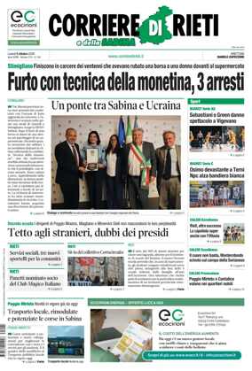 Cover of Corriere di Rieti