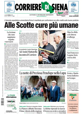 Cover of Corriere di Siena
