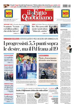 Cover of Il Fatto Quotidiano