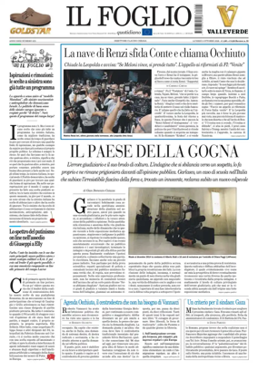 Cover of Il Foglio Quotidiano