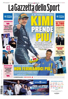 Cover of La Gazzetta dello Sport - Roma