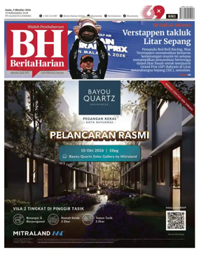 Cover of Berita Harian