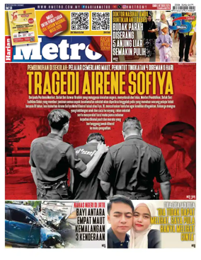 Cover of Harian Metro
