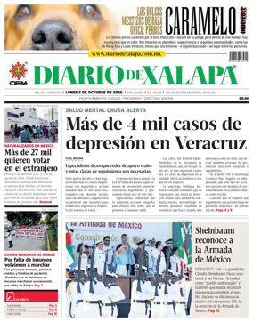 Cover of Diario de Xalapa