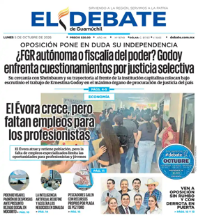 Cover of El Debate de Guamuchil