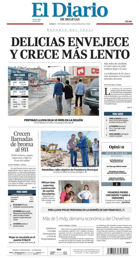 Cover of El Diario de Delicias