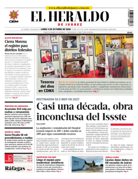 Cover of El Heraldo de Juarez