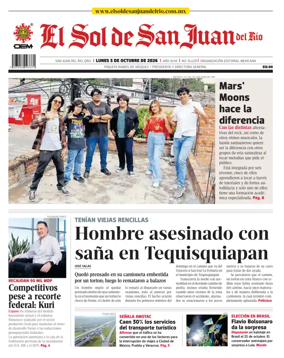 Cover of El Sol de San Juan del Rio