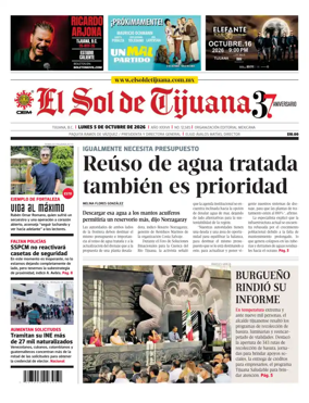 Cover of El Sol de Tijuana