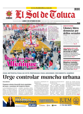 Cover of El Sol de Toluca