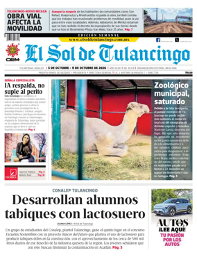 Cover of El Sol de Tulancingo