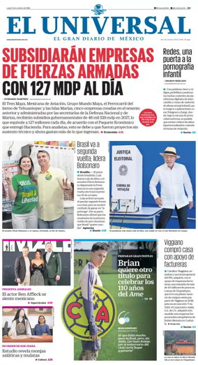 Cover of El Universal