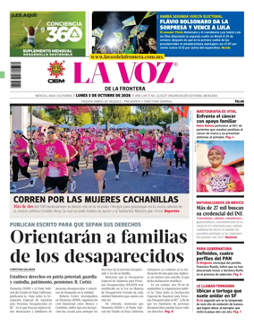 Cover of La Voz de la Frontera