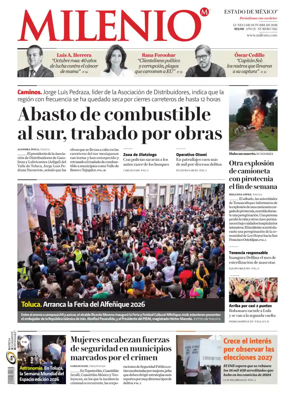 Cover of Milenio Edo de Mexico