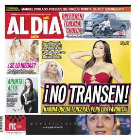 Cover of Periodico Al Dia (Leon)