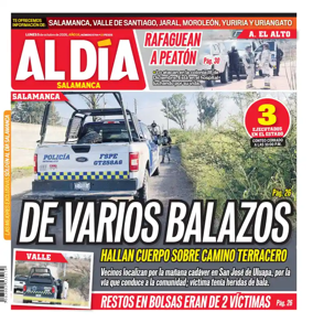 Cover of Periodico Al Dia (Salamanca)