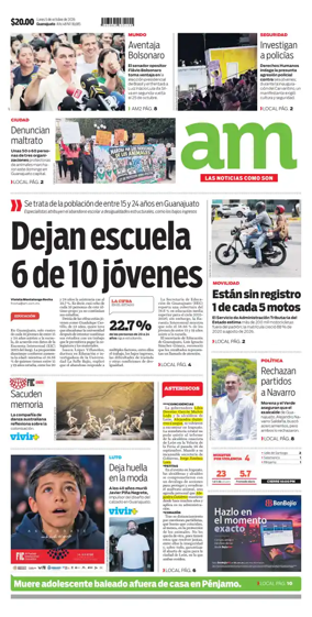 Cover of Periodico AM (Leon)